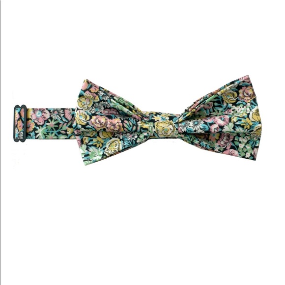 Gianni Feraud Other - Liberty London Bow Tie Gianni Feraud Green Floral